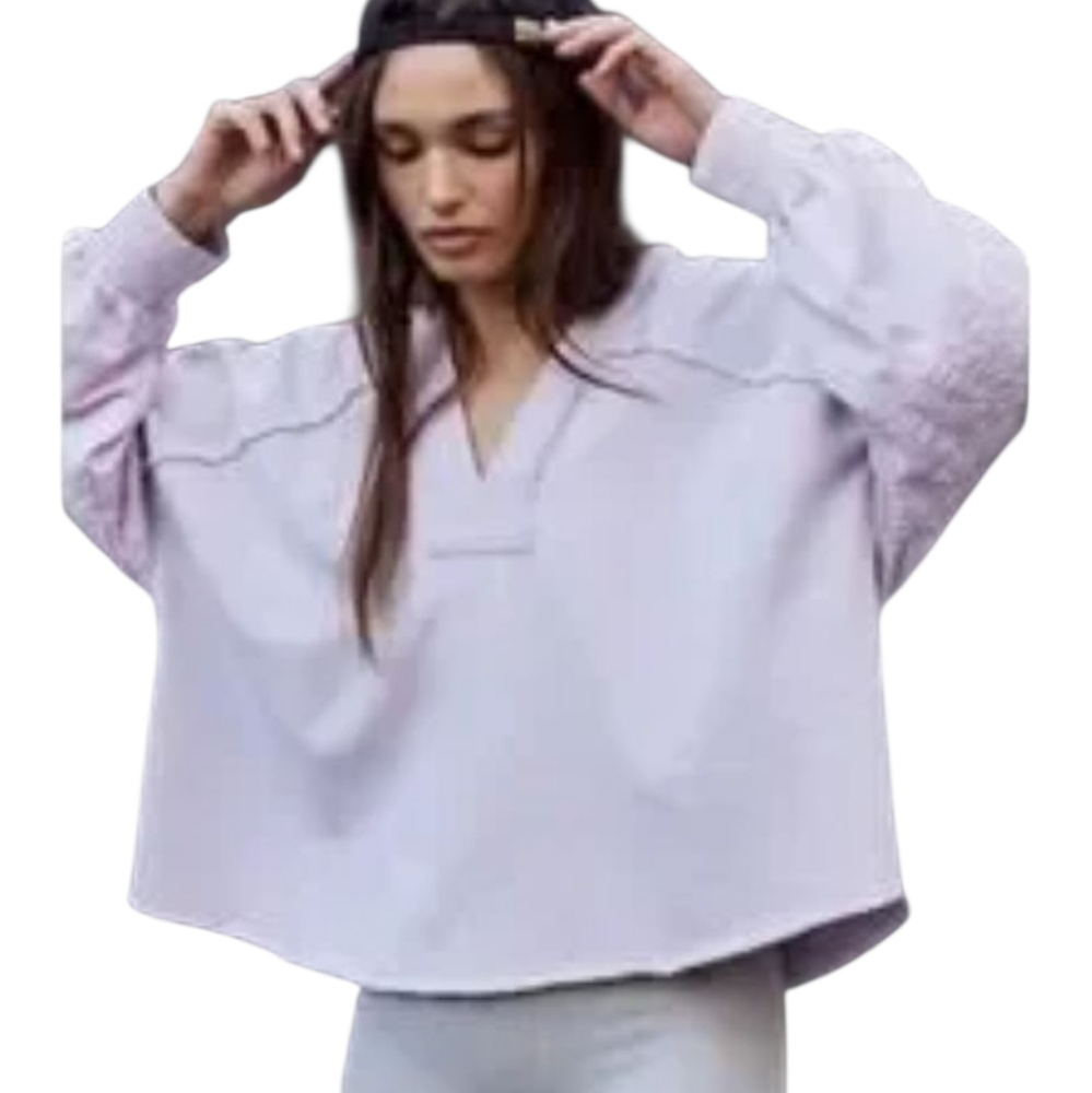 Free People Movement oversized slouchy hoodie - L.        O60